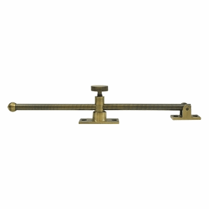 ##Antique Hardware## 10 Inch Solid Brass Standard Casement Stay Adjuster