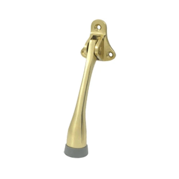 ##Antique Hardware## 5 Inch Solid Brass Kickdown Door Holder