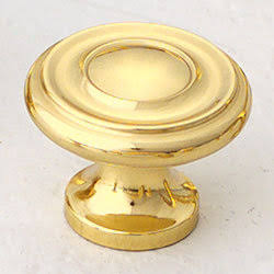 ##Antique Hardware## 1 1/2 Inch Large Traditional Colonial Style Round Cabinet & Furniture Knob