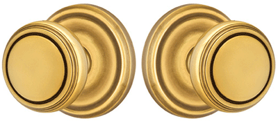 ##Antique Hardware## Emtek Norwich Knob Classic Brass Dummy Pair, Regular Rosette Polished Nickel by Emtek Hardware