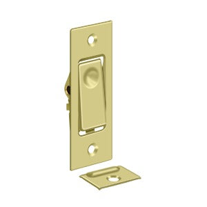 ##Antique Hardware## Solid Brass Pocket Door Jamb Bolt