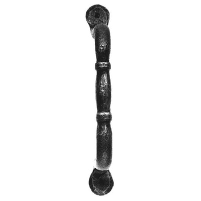 ##Antique Hardware## 12 1/2 Inch Rough Iron Door Pull