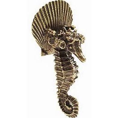 Antique Hardware 3 Inch Symphony Neptune Seahorse Pendant Pull CABINET PULL