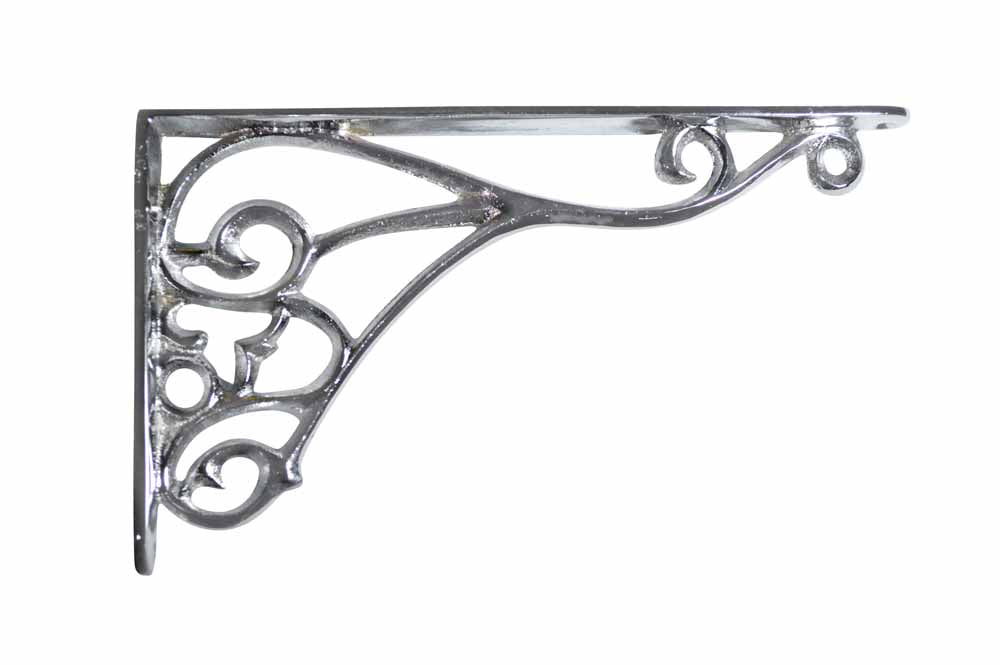 ##Antique Hardware## Solid Brass Heavy Cast Brass Shelf Bracket