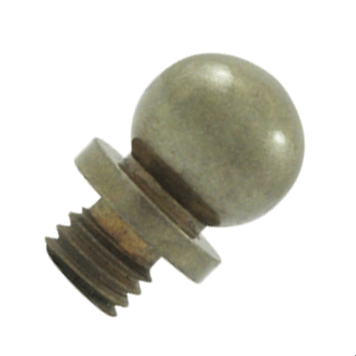 Antique Hardware 3/4 Inch Solid Brass Ball Tip Door Finial DOOR FINIAL