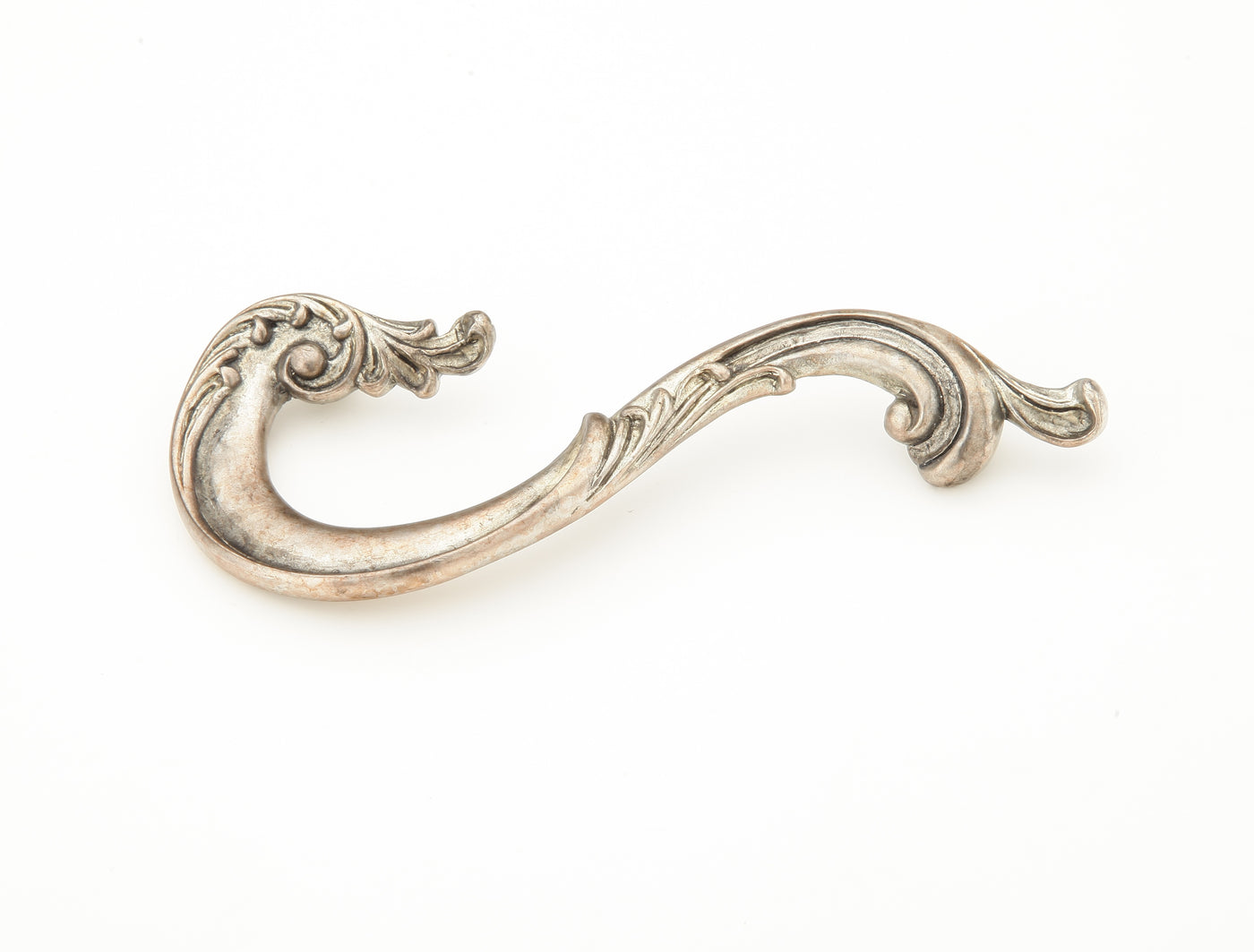 Antique Hardware 1 11/16 Inch (3 1/2 Inch c-c) Symphony French Court Left Hand Pull CABINET PULL