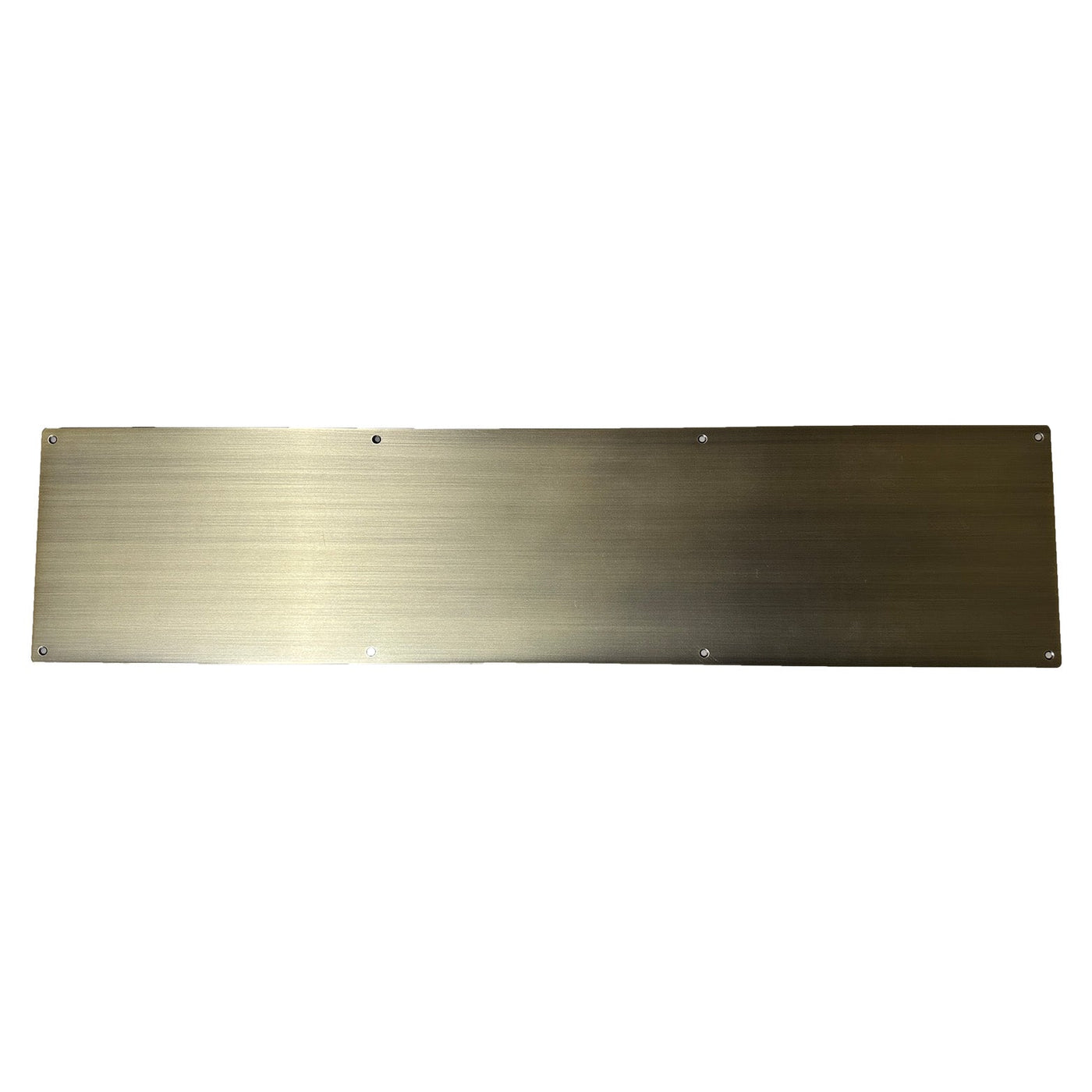 Antique Hardware 6 Inch x 34 Inch Stainless Steel Kick Plate (Antique Brass Finish) 