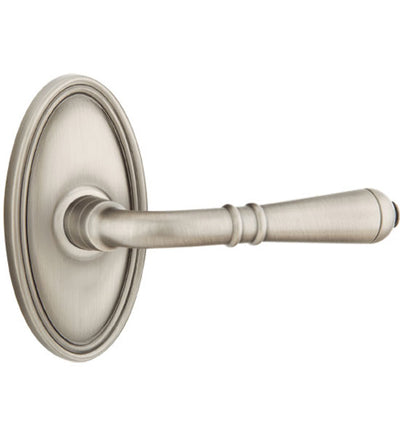 Antique Hardware Emtek Solid Brass Turino Lever With Oval Rosette (Many Finishes Available) EMTEK LEVER DOOR KNOB