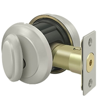 ##Antique Hardware## Deltana Low Profile Port Royal Deadbolt Lock Grade 2