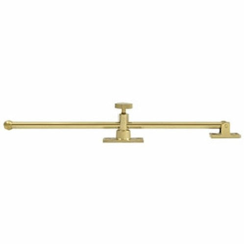 ##Antique Hardware## 12 Inch Solid Brass Standard Casement Stay Adjuster