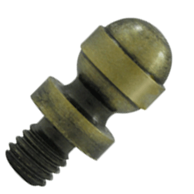 ##Antique Hardware## 1/2 Inch Solid Brass Acorn Tip Cabinet Finial