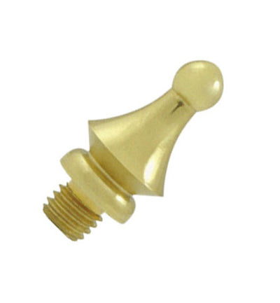 ##Antique Hardware## 1 1/4 Inch Solid Brass Windsor Tip Door Finial