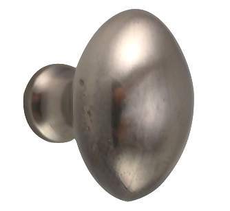 Antique Hardware 1 1/4 Inch Traditional Solid Brass Egg Cabinet & Furniture Knob CABINET KNOB