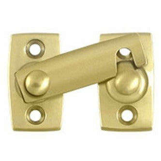 ##Antique Hardware## 1 3/8 Inch Solid Brass Shutter Bar Door Latch