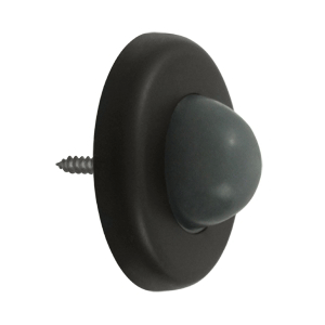 ##Antique Hardware## Simple Convex Wall Door Hold / Door Stop