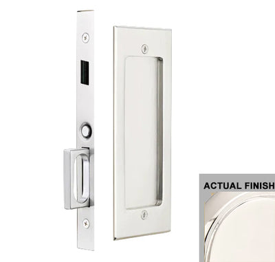 ##Antique Hardware## Modern Rectangular Pocket Door Mortise Set (Several Functions Available)