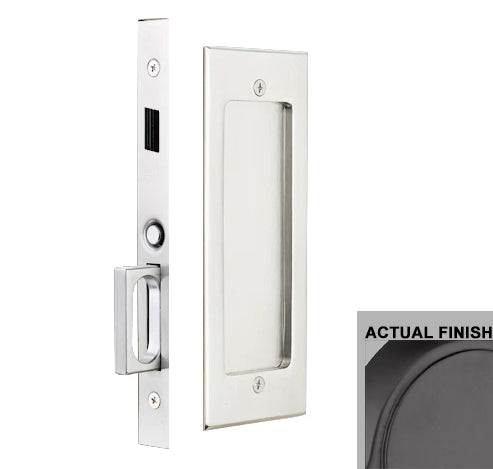 ##Antique Hardware## Modern Rectangular Pocket Door Mortise Set (Several Functions Available)