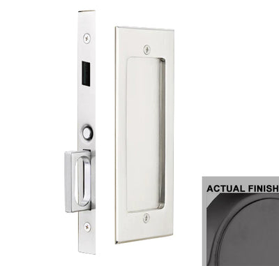 ##Antique Hardware## Modern Rectangular Pocket Door Mortise Set (Several Functions Available)