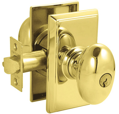 Antique Hardware Emtek Solid Brass Luzern Key In Door Lever with Square Rosette EMTEK DOOR KNOB