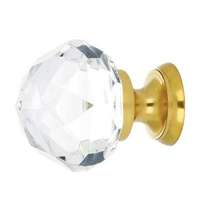 Antique Hardware 1 Inch Crystal Glass Diamond Cabinet & Furniture Knob ANTIQUE CABINET HARDWARE