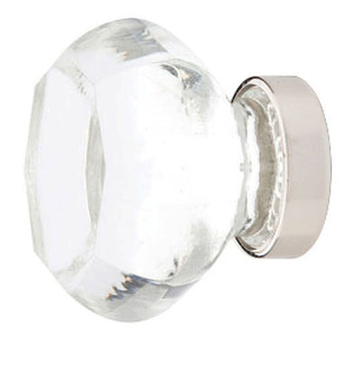 Antique Hardware 1 Inch Crystal Glass Old Town Clear Cabinet & Furniture Knob ANTIQUE CABINET HARDWARE