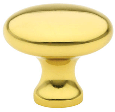 ##Antique Hardware## 1 Inch Solid Brass Providence Cabinet & Furniture Knob