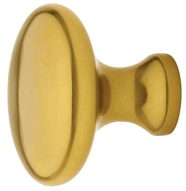 ##Antique Hardware## 1 Inch Solid Brass Providence Cabinet & Furniture Knob