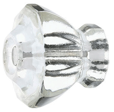 ##Antique Hardware## 1 1/8 Inch Crystal Astoria Cabinet & Furniture Knob