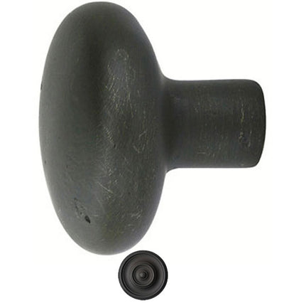 Antique Hardware 1 1/4 Inch Sandcast Bronze Round Cabinet & Furniture Knob CABINET KNOB