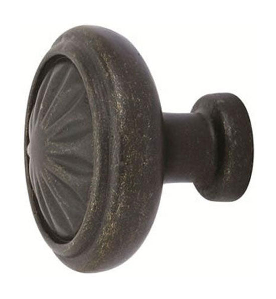 ##Antique Hardware## 1 Inch Tuscany Bronze Round Cabinet & Furniture Knob