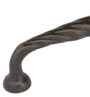 Antique Hardware 8 5/8 Inch (8 Inch c-c) Tuscany Bronze Twist Drop Pull DROP PULL