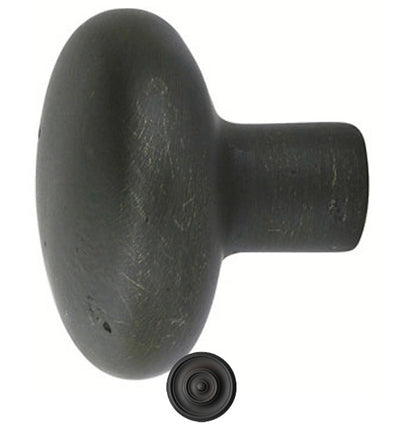 ##Antique Hardware## 1 3/4 Inch Emtek Sandcast Bronze Round Cabinet and Furniture Knob