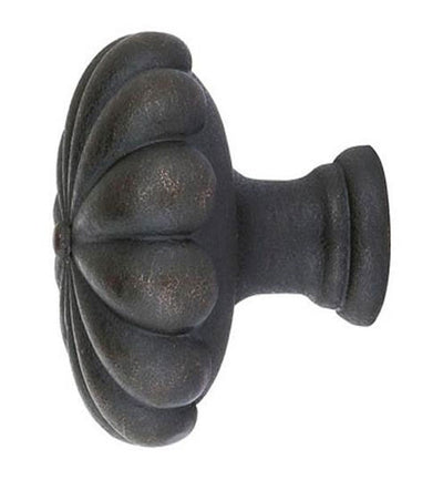 ##Antique Hardware## 1 Inch Tuscany Bronze Fluted Round Cabinet & Furniture Knob