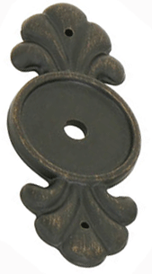 ##Antique Hardware## 2 1/4 Inch Tuscany Bronze Back Plate