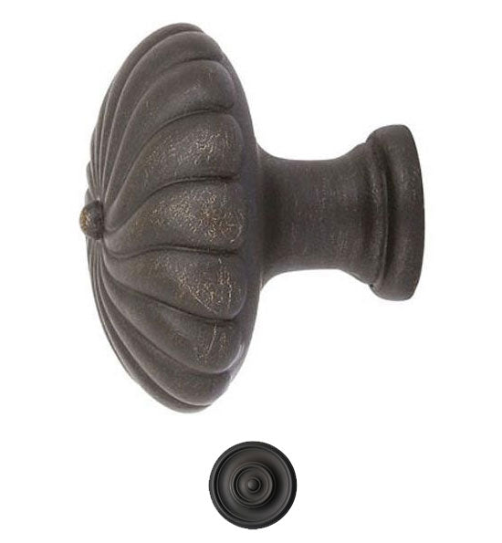 ##Antique Hardware## 1 Inch Tuscany Bronze Twist Round Cabinet & Furniture Knob