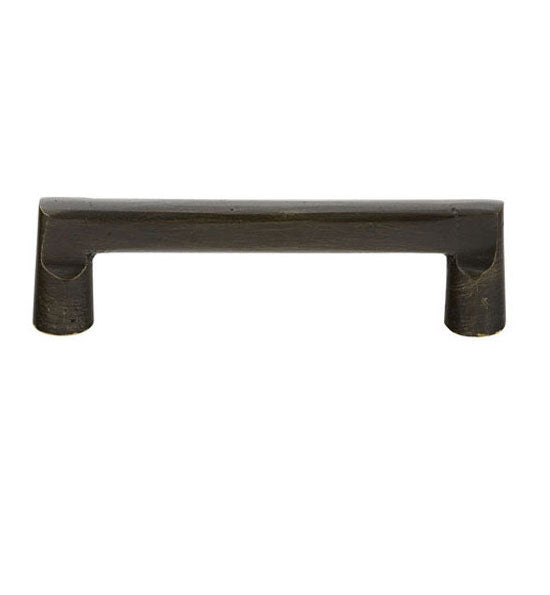 ##Antique Hardware## 10 1/2 Inch (10 Inch c-c) Sandcast Bronze Rail Cabinet & Furniture Pull