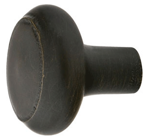 Antique Hardware Emtek 1 1/4 Inch Sandcast Bronze Barn Cabinet & Furniture Knob CABINET KNOB