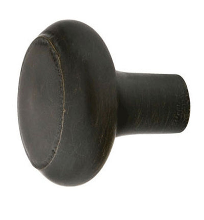 Antique Hardware 1 Inch Sandcast Bronze Beveled Round Barn Style Cabinet and Furniture Knob CABINET KNOB