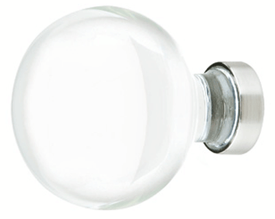 Antique Hardware 1 1/4 Inch Crystal Glass Bristol Cabinet & Furniture Knob CABINET KNOB