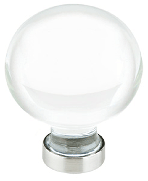 Antique Hardware 1 1/4 Inch Crystal Glass Bristol Cabinet & Furniture Knob CABINET KNOB