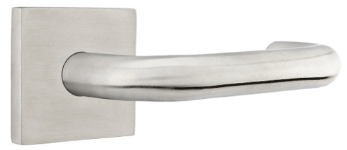 ##Antique Hardware## Stainless Steel Cologne Lever With Square Rosette