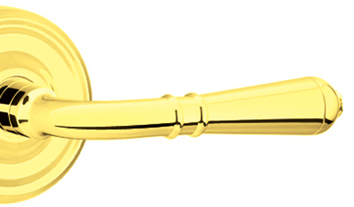 ##Antique Hardware## Emtek Solid Brass Turino Lever With Regular Rosette (Many Finishes Available)