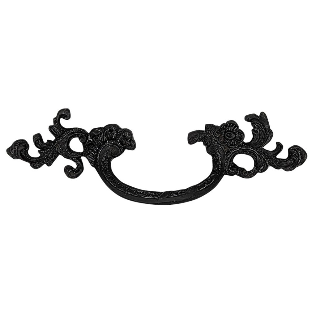 ##Antique Hardware## 6 1/2 Inch (3.125" c-c) Filigree Rococo Pull (Several Finishes Available)