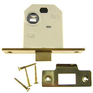 ##Antique Hardware## Polished Brass Mortise Latch