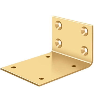 ##Antique Hardware## Solid Brass Jamb Bracket