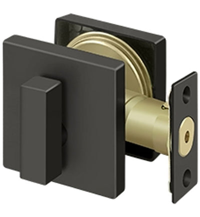 ##Antique Hardware## Deltana Low Profile Square Deadbolt Lock Grade 3