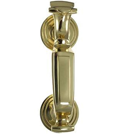 ##Antique Hardware## Traditional 8 Inch Brass Doctor's Door Knocker (Several Finishes Available)