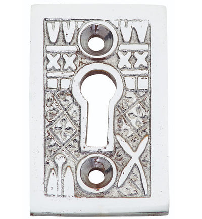 ##Antique Hardware## Solid Brass Tiny Key Hole Cover