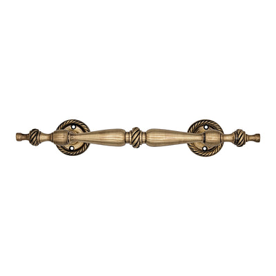 ##Antique Hardware## 9 1/2 Inch Overall (6 Inch C-C) Solid Brass Georgian Style Handle (Several Finishes Available)