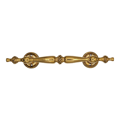 ##Antique Hardware## 9 1/2 Inch Overall (6 Inch C-C) Solid Brass Georgian Style Handle (Several Finishes Available)